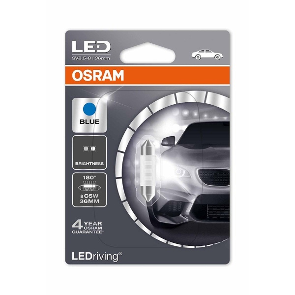 Bec Osram Ledriving C5W 12V 0.5W 6000K 6436BL-01B